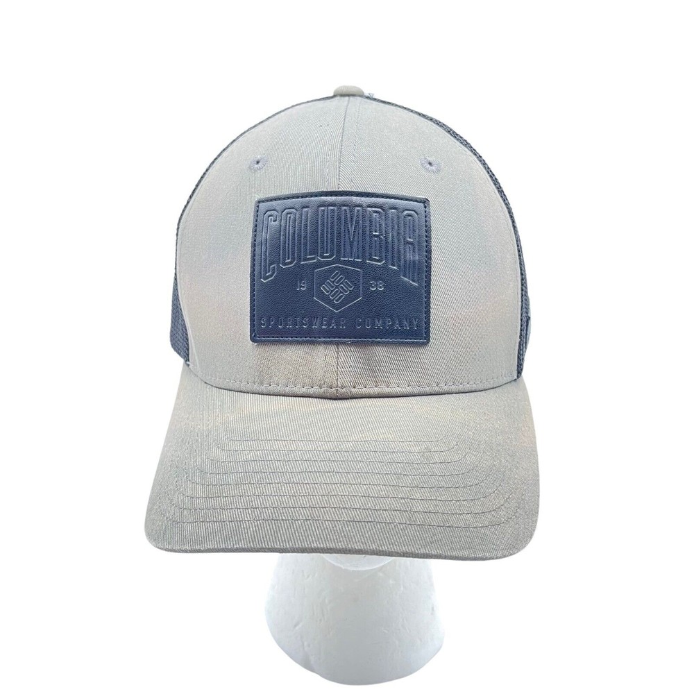 Columbia Sportswear Co. Patch Mesh Gray Hat, Size L/XL
